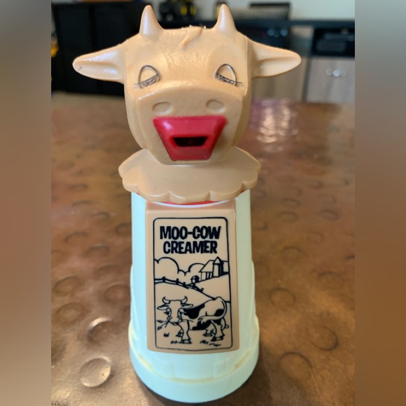 Source Unknown Kitchen Vintage Moo Cow Creamer Whirley Industries